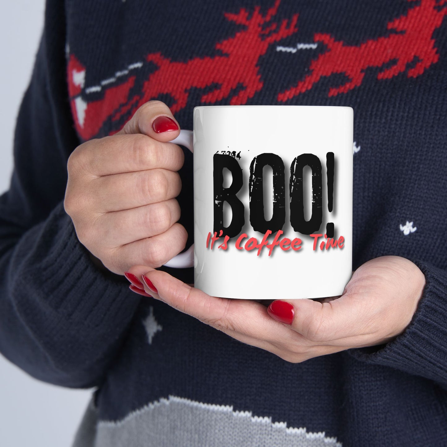 Boo! Its Coffee Time Mug