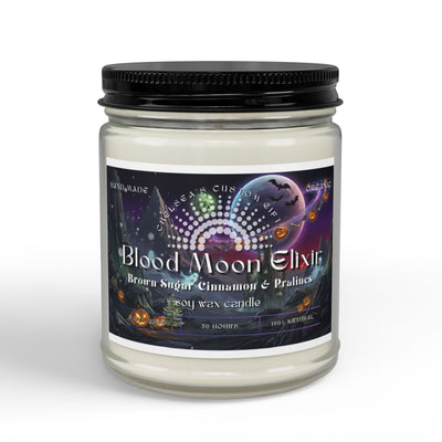 Blood Moon Elixir Halloween soy candle