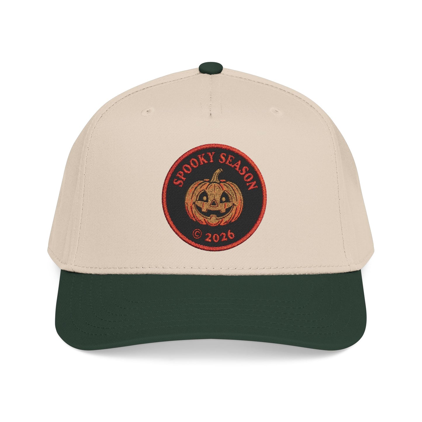 Spooky Season Embroidered Patch Cap