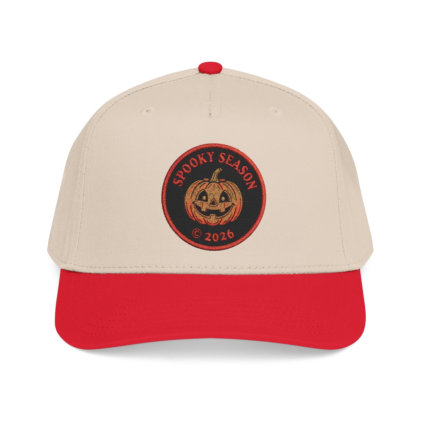 Spooky Season Embroidered Patch Cap