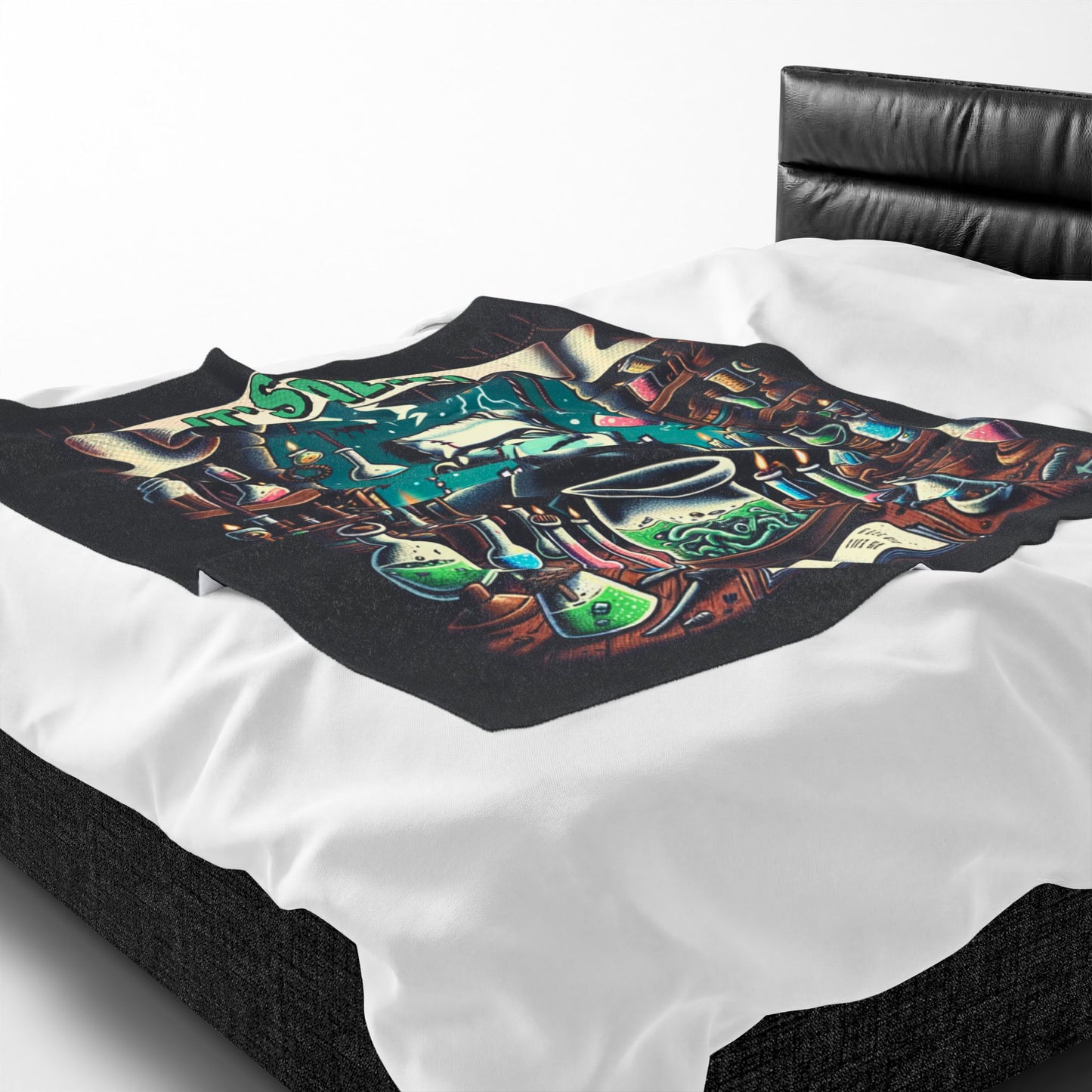 Custom Graphic Plush Blanket