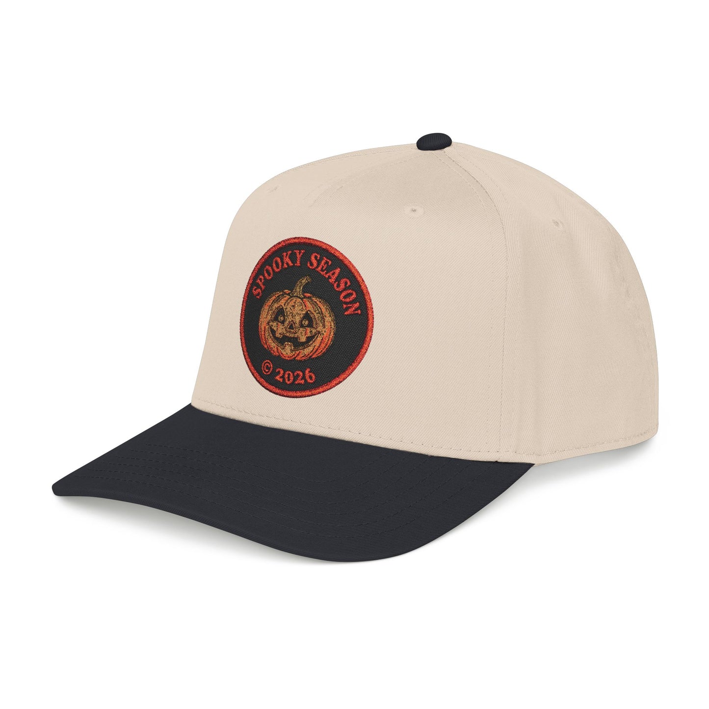 Spooky Season Embroidered Patch Cap